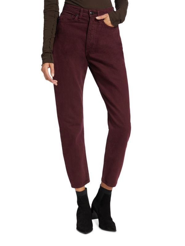 rag & bone Maya High-Rise Slim Jeans